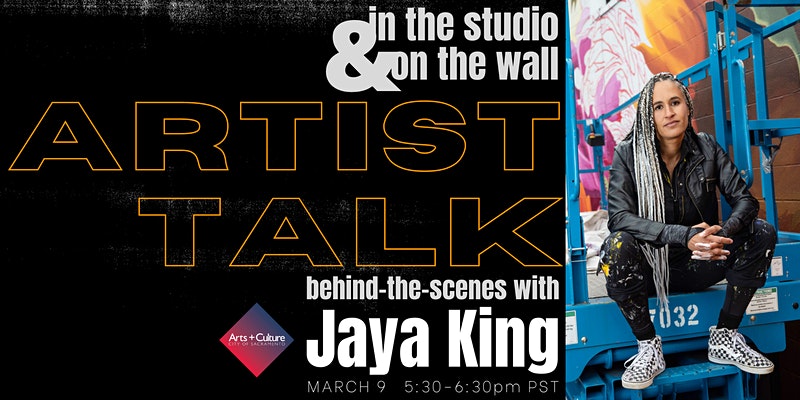 Jaya King: In the Studio & On the Wall Artist Talk